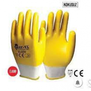 BAYEL ORJİNAL ELDİVEN SARI FULL 9" EL050