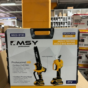 MSY SET1 2 Lİ SET TESTERE+BUDAMA MAKASI