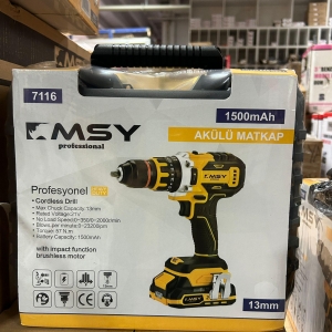MSY 7116 AKÜLÜ MATKAP 21V(KÖMÜRSÜZ)