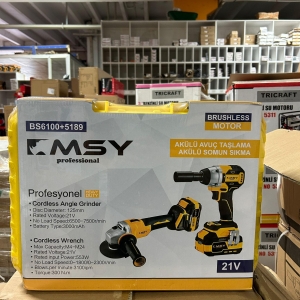 MSY SET2 2 Lİ SET SOMUN SIKMA + AVUÇ TAŞLAMA