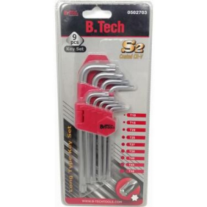 ALC TORX ALYAN ANAHTAR TAKIMI UZUN 9PCS