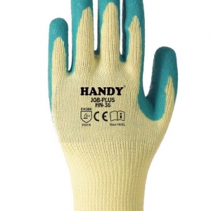 HANDY HN-36 LATEX SARI-YEŞİL CAMCI ELDİVEN NO:10