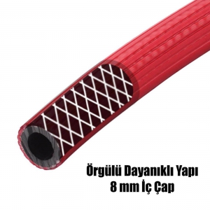 ÇELİK HAVA HORTUMU 8 MM