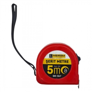 BAYTEC ŞERİT METRE 5*25 KROM MK4147