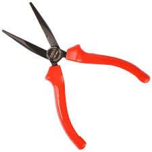 BOSS KARGABURUN NO:6 160MM GÜMÜŞ OKSİT KIRMIZI İZOLELİ