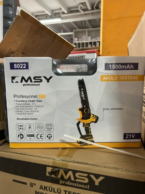 MSY 8022 AKÜLÜ TESTERE 8?? (KÖMÜRSÜZ)