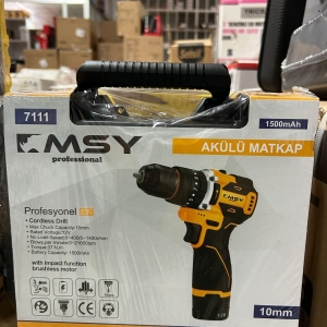 MSY 7111 AKÜLÜ MATKAP 12V(KÖMÜRSÜZ)
