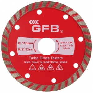 GFB TURBO ELMAS TESTERE 180MM *2,2mm 2386