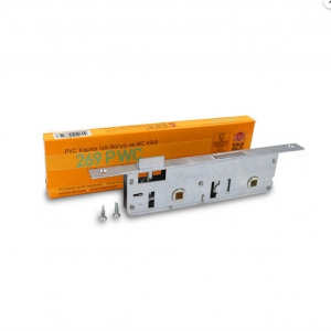 KALE 269/P-35 MM PVC KAPI KİLİTİ KROM WC 269P3500001 
