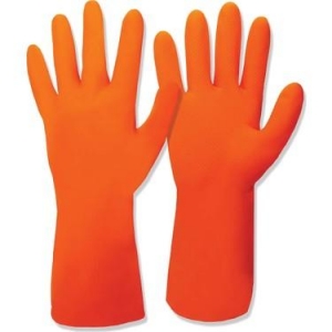BAYEL LASTİK ELDİVEN KAUÇUK TURUNCU XL EL-440 (PK*12)