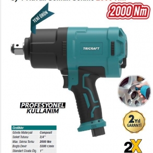 TRİCRAFT 7160 HAVALI SOMUN SÖKME 3/4 2000NM