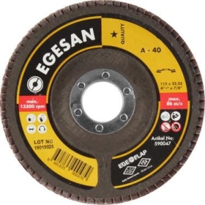 *EGESAN FLAP DİSK ZIMPARA 115MM NK80 KUM