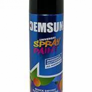 SPREY BOYA SİYAH 200 ML (AKRİLİK PARLAK)