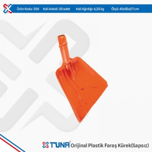 TUNA 204 ORJİNAL PLASTİK FARAŞ KÜREK SAPSIZ