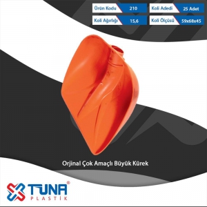 TUNA 210 ORJİNAL PLASTİK ÇOK AMAÇLI BÜYÜK KÜREK 