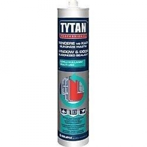 *TYTAN SİLİKONİZE MASTİK SİYAH 500 GR 
