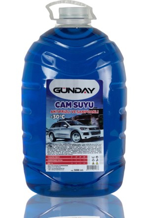 CAM SUYU 5 LT ANTİFRİZLİ -30 DERECE