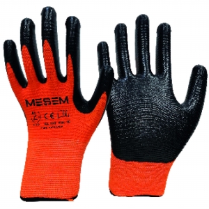 MEŞEM EL330 TURUNCU SİYAH ZEBRA ELDİVEN 1/2