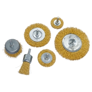 MEŞEM 4043 DAİRESEL ÇELİK TEL FIRÇA 175mm