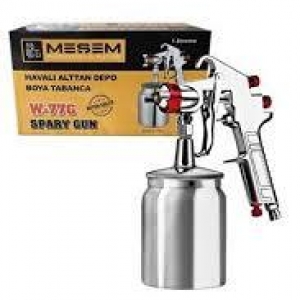 MEŞEM 4593 1,8mm BOYA TABANCASI HAVALI ALTTAN DEPO W-77G
