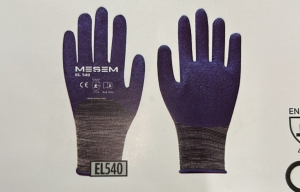 MEŞEM EL540 SÜPER LATEX ELDİVEN MAVİ 3/4