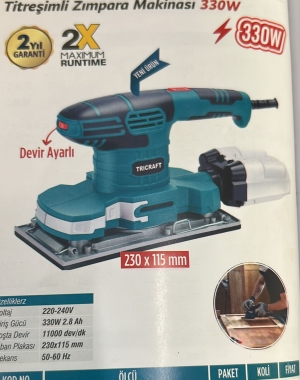 MEŞEM 7352 TİTREŞİMLİ ZIMPARA MAKİNASI
