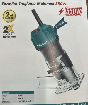 MEŞEM 7350 FORMİKA TRAŞLAMA MAKİNASI 550 W