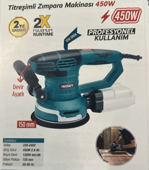 MEŞEM 7353 TİTREŞİMLİ ZIMPARA MAKİNASI