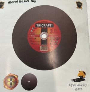MEŞEM 3306 355*3.0*25.4 MM METAL KESİCİ TAŞ