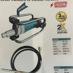 MEŞEM 7055 BETON VİBRATÖRÜ 2HP