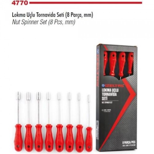 İZELTAŞ LOKMA UÇLU TORNAVİDA SETİ 8 PARÇA 4770008108