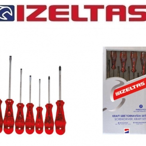 İZELTAŞ TORX UÇLU TORNAVİDA SETİ 7 PARÇA 4775008107