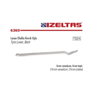 İZELTAŞ LEVYE OLUKLU KIVRIK UÇLU 600 MM 6360260600